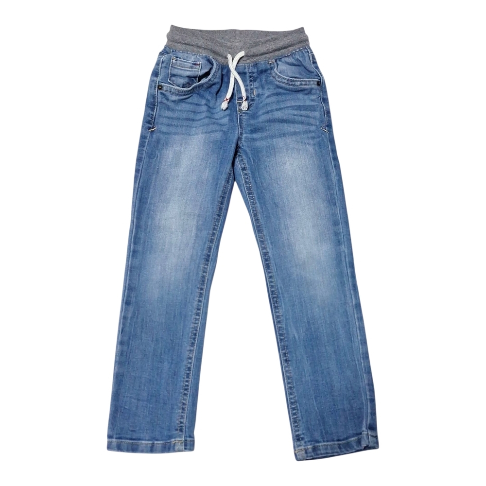 3 for $20! Boys toddler Kids 5t jeans Cat & Jack Blue Jeans, Gray Waistband 5t